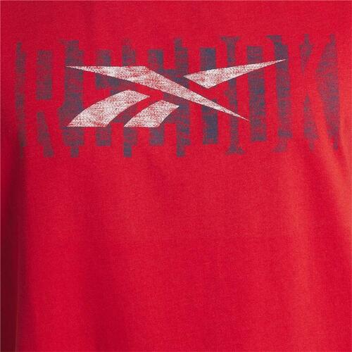 Kortærmet T-shirt til Mænd Reebok Graphic Series Rød M