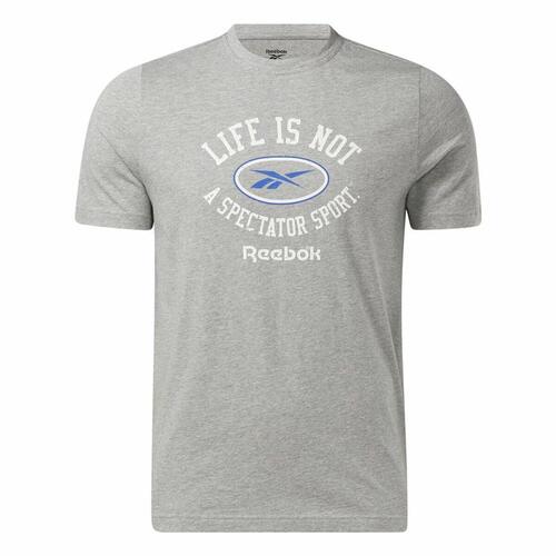 Kortærmet T-shirt til Mænd Reebok GS Not Spectator Grå S