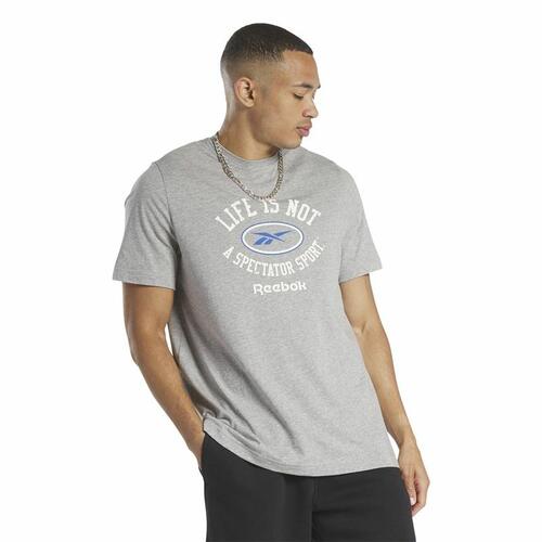 Kortærmet T-shirt til Mænd Reebok GS Not Spectator Grå S