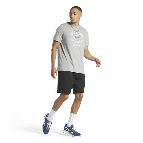 Kortærmet T-shirt til Mænd Reebok GS Not Spectator Grå S
