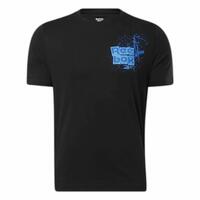 Kortærmet T-shirt til Mænd Reebok Graphic Series Sort L