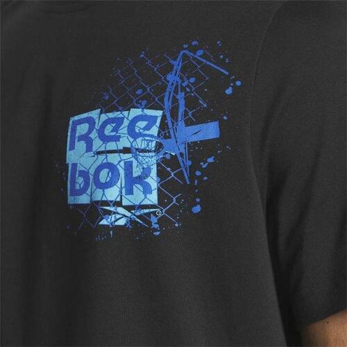 Kortærmet T-shirt til Mænd Reebok Graphic Series Sort M