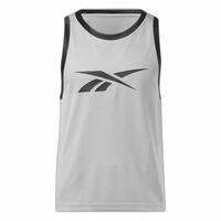 Basketballstrøje Reebok Lysegrå M