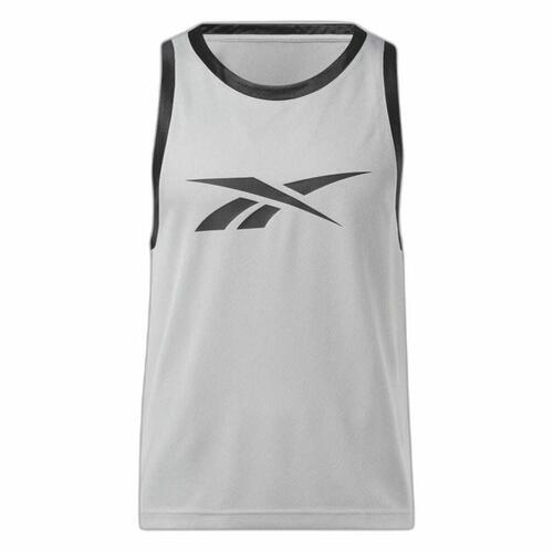 Basketballstrøje Reebok Lysegrå M