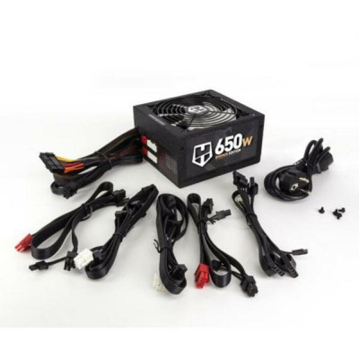 Strømforsyning Nox Hummer 80 ATX 650W 80 Plus Bronze ATX 650 W 80 Plus Bronze
