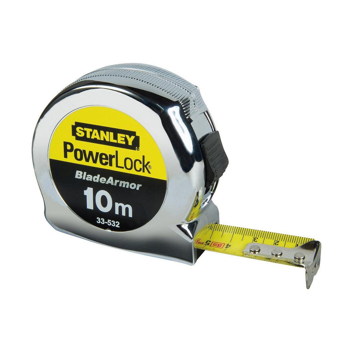 Stanley PowerLock målebånd 10 m x 25 mm