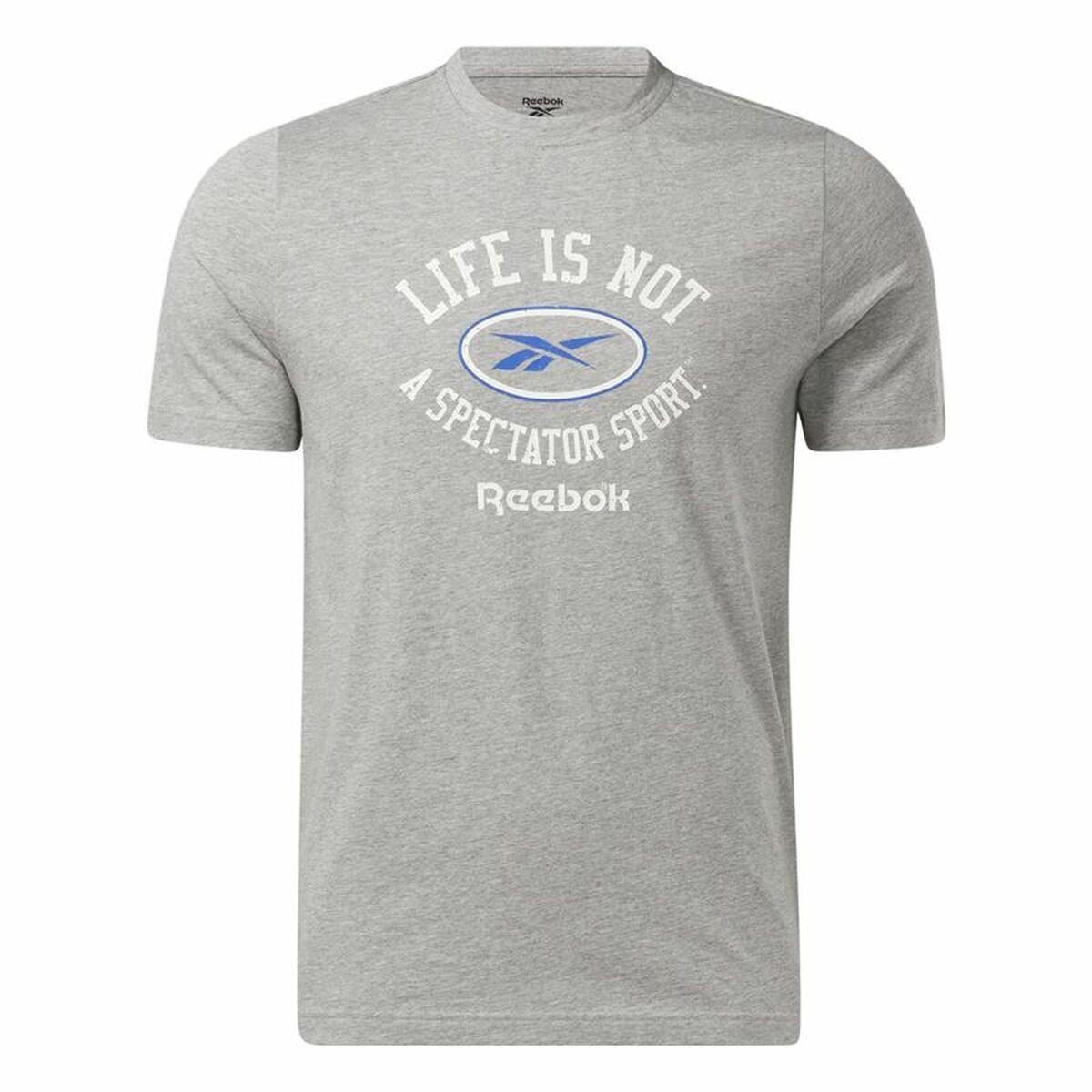 Kortærmet T-shirt til Mænd Reebok GS Not Spectator Grå M
