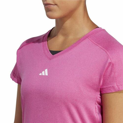 Kortærmet T-shirt til Kvinder Adidas Essentials Pink Syren XS