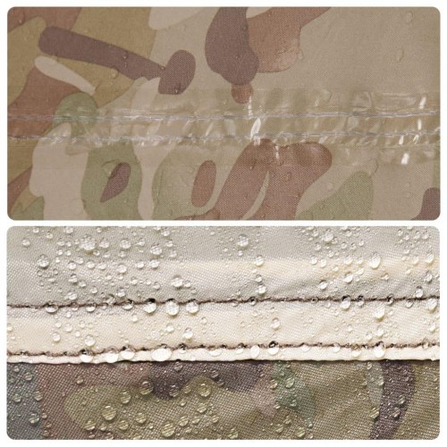 4-personers fisketelt quick-release camouflage