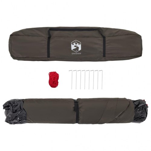 4-personers fisketelt quick release brun