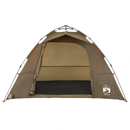 4-personers fisketelt quick release olivengrøn