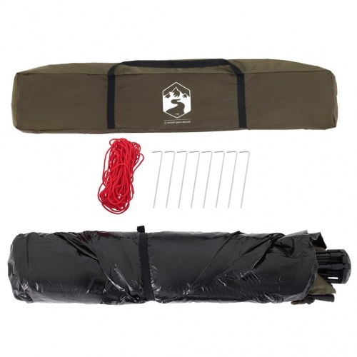 4-personers fisketelt quick release olivengrøn