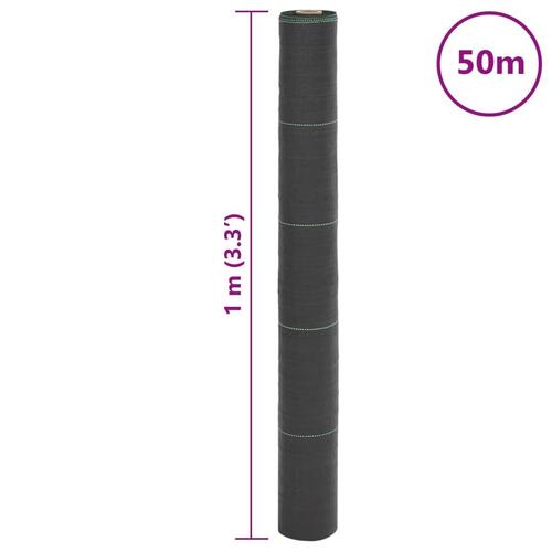 Ukrudtsdug 1x50 m PP sort
