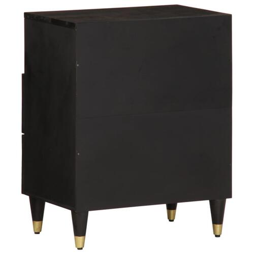Sengebord 50x33x60 cm massivt mangotræ