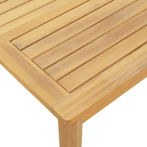 Sofamoduler 2 stk. til pallesofa massivt akacietræ
