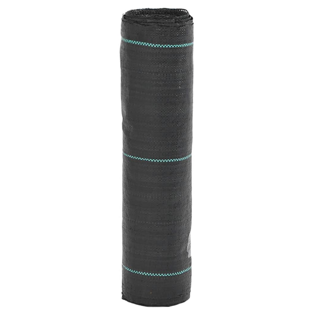 Ukrudtsdug Pp Mat - Sort / 0.5 x 50 m