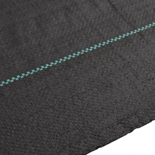 Ukrudtsdug 4 × 25 m - sort PP, 100 g/m²