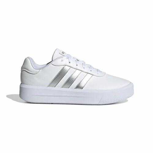 Kvinde Casual Sneakers Adidas Court Platform Hvid 37 1/3