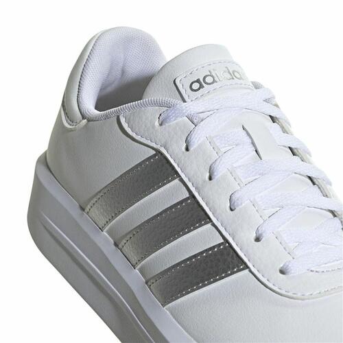 Kvinde Casual Sneakers Adidas Court Platform Hvid 37 1/3