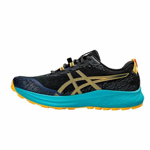 Løbesko til voksne Asics Fuji Lite 4 Sort 44.5