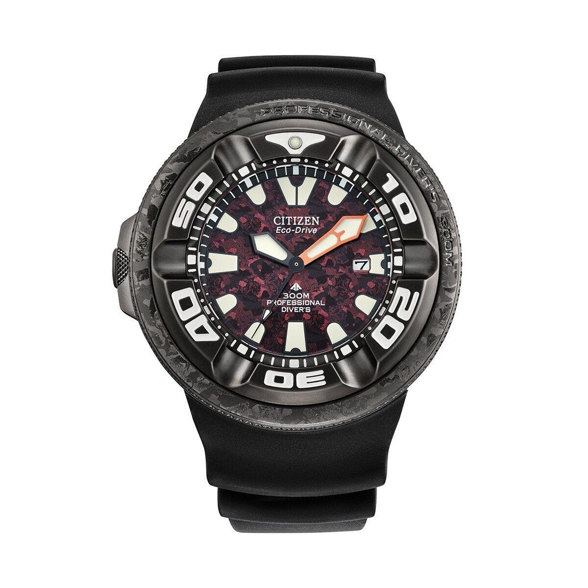 Citizen herreur BJ8059-03Z - sort solardrevet dykkerlook