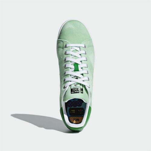 Kvinde Casual Sneakers Adidas Pharrell Williams Hu Holi Lysegrøn 36 2/3