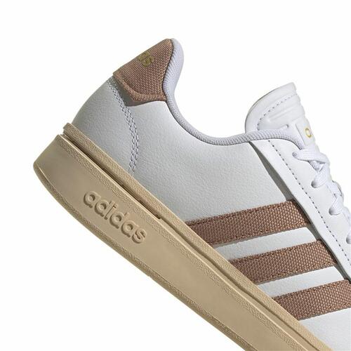 Sportssneakers til damer Adidas Grand Court Alpha Hvid 42