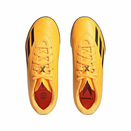 Indendørs fodboldstøvler til børn Adidas X Speedportal.4 TF Orange Unisex 38