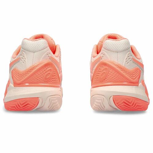 Tennissko til damer Asics Gel-Resolution 9 Clay Laksefarvet 38