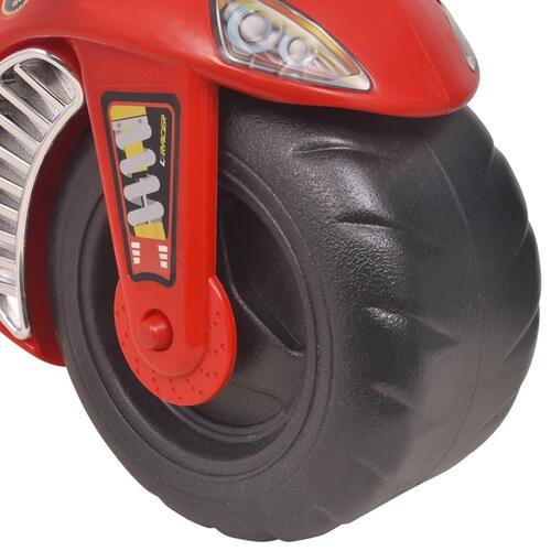 Ride-on Motorcykel Plastik Rød