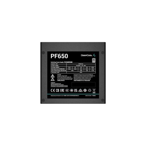 Strømforsyning DEEPCOOL PF650 ATX 650 W 80 PLUS White