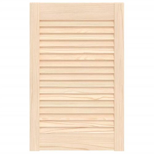 Skabslåge 61,5x39,4 cm lameldesign massivt fyrretræ