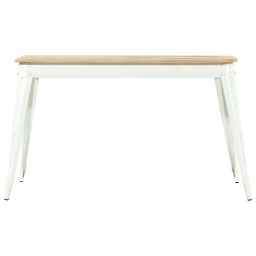 Spisebord 120 x 60 x 76 cm massivt mangotræ