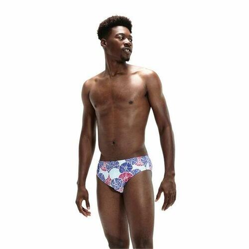 Badetøj til Mænd Speedo Allover Brief Blå 28
