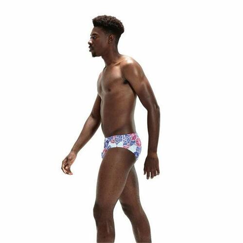 Badetøj til Mænd Speedo Allover Brief Blå 28