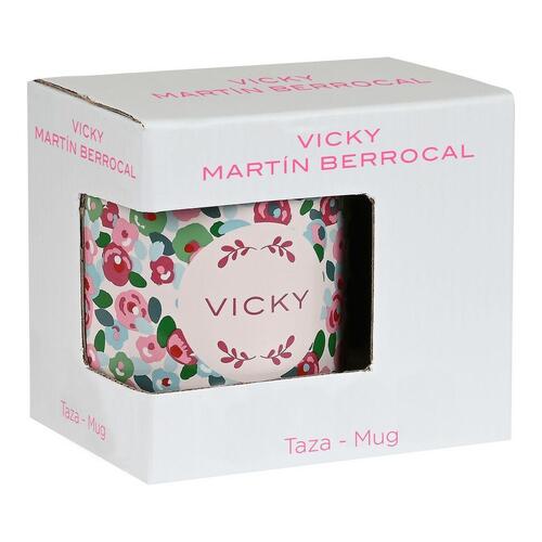 Krus Vicky Martín Berrocal Rosebloom Keramik Multifarvet (350 ml)