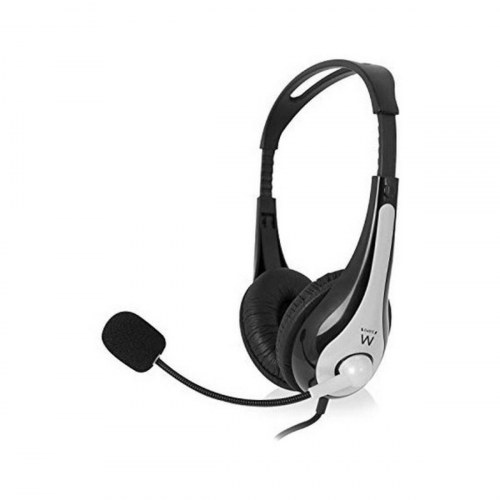 Gaming headset med mikrofon Ewent EW3562 - sort/sølv