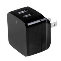 Vægoplader Startech USB2PACBK Sort