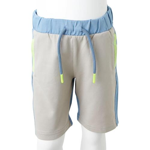 Shorts til børn str. 104 med snøre blå