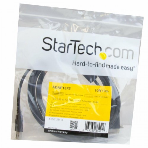 Startech ICUSB128410 USB til parallel printerkabel - 3 m