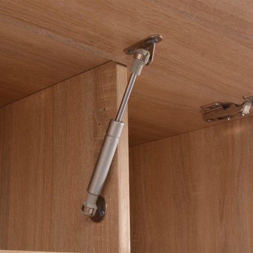 Klædeskab i spånplader 106 x 36,5 x 192 cm beige