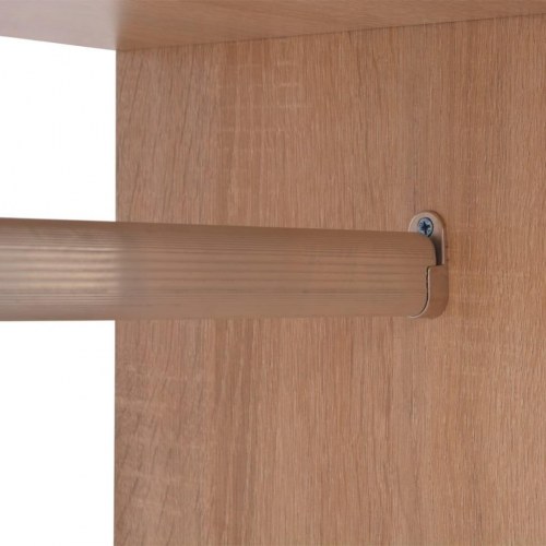 Klædeskab i spånplader 106 x 36,5 x 192 cm beige