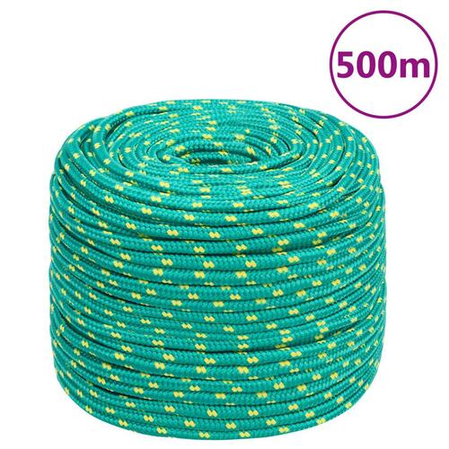 Tovværk til båd 6 mm 500 m polypropylen grøn