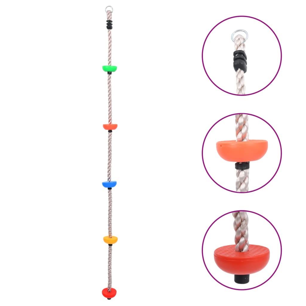 Klatrereb med platforme 200 cm