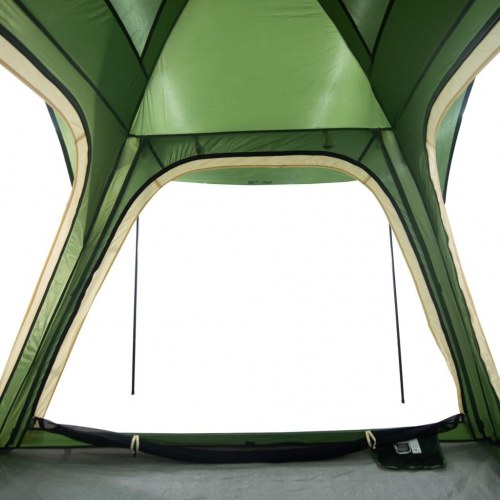 4-personers campingtelt med quick-release - grøn