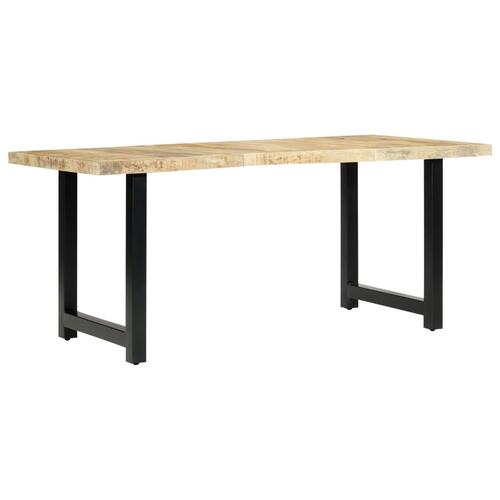 Spisebord 180 x 90 x 76 cm massivt mangotræ