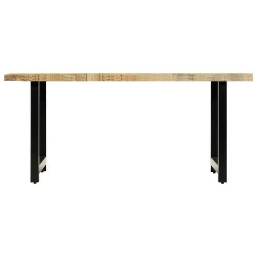 Spisebord 180 x 90 x 76 cm massivt mangotræ