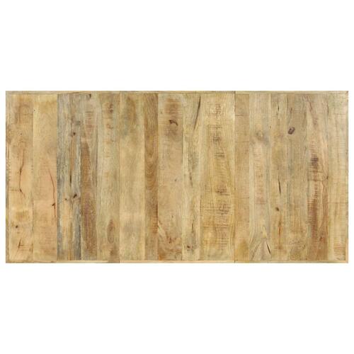 Spisebord 180 x 90 x 76 cm massivt mangotræ