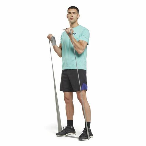 Kortærmet T-shirt til Mænd Reebok Graphic Les Mills® Akvamarin S