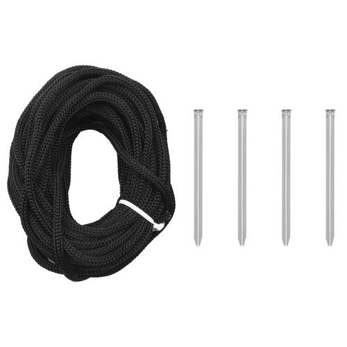 Lysende juletræ 275 LED'er 180 cm varmt hvidt lys